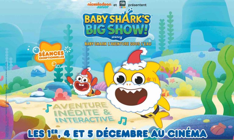 NICKELODEON : «Baby Shark : l’aventure sous l’eau» débarque au cinéma en décembre