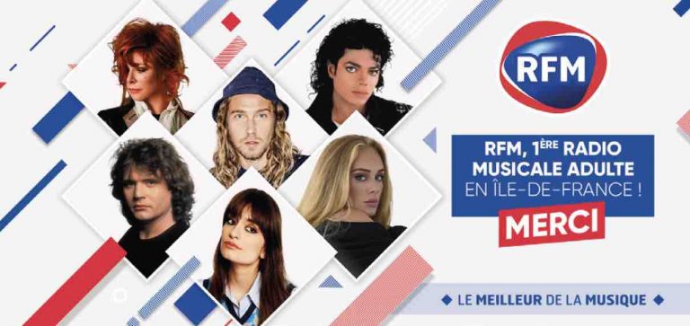 RFM, 1ère radio musicale adulte en Ile-de-France