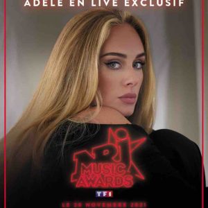 TF1/ NRJ : Adele annonce sa participation aux «NRJ Music Awards 2021»