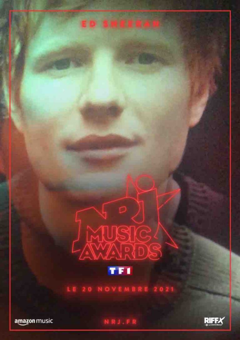 TF1/ NRJ : Ed Sheeran confirme sa présence aux «NRJ Music Awards 2021»
