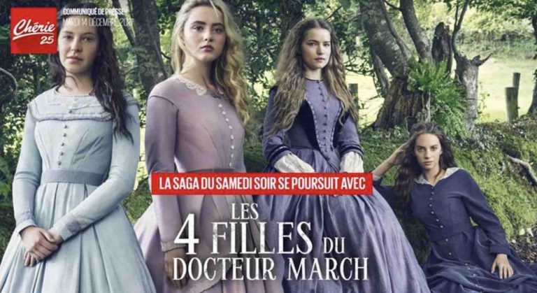 Chérie 25 : la mini-série «Les Quatre Filles du Docteur March» dès le 1er janvier à 21h05