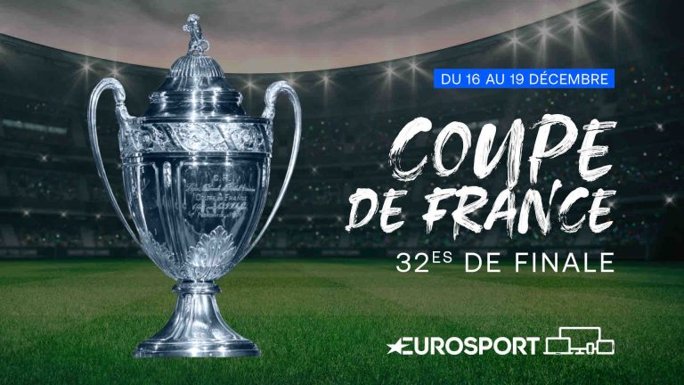 Eurosport : les 32èmes de finale de la Coupe de France dès le 16 décembre