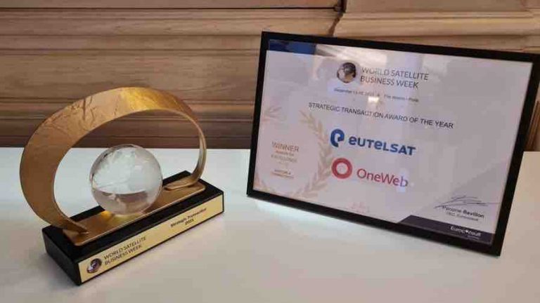 Eutelsat lauréat du prix «Strategic Transaction of the Year» pour son investissement dans OneWeb