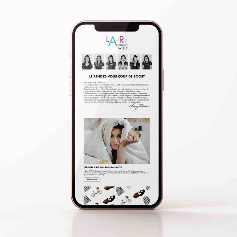 Laury Thilleman devient chroniqueuse du ELLE.fr