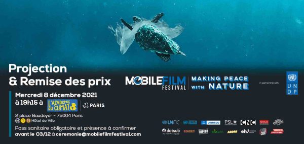 Le Mobile Film Festival «Making Peace with Nature» dévoilera son palmarès le 8 décembre, à l’occasion de la Journée Mondiale du Climat