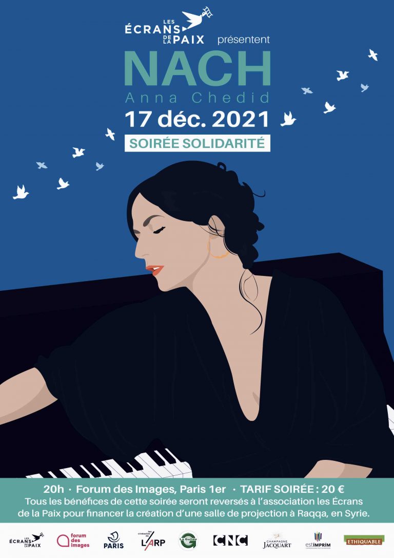 Les Écrans de la paix : Grande soirée de solidarité autour d’un concert de Nach le 17 décembre au Forum des images