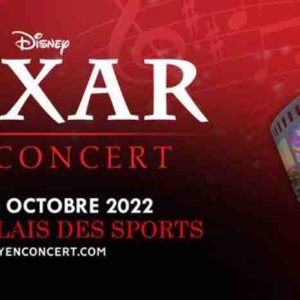 «Pixar en concert» en tournée dès octobre 2022