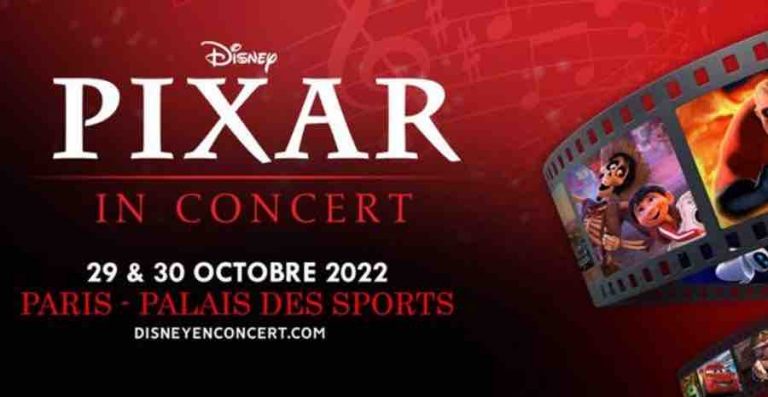 «Pixar en concert» en tournée dès octobre 2022