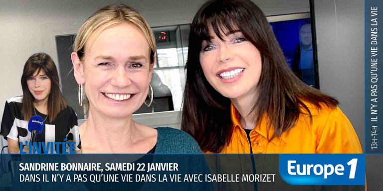 Europe 1 : Sandrine Bonnaire et Alain Chamfort invités d’Isabelle Morizet