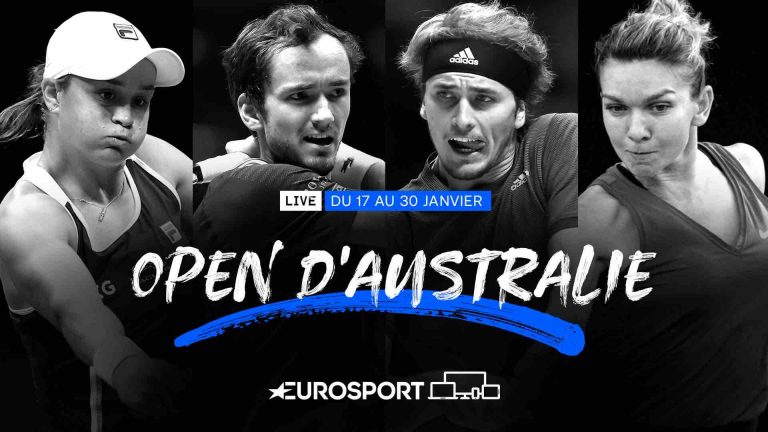 Eurosport : l’Open d’Australie du 17 au 30 janvier
