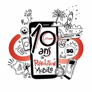 Free célèbre les 10 ans de Free Mobile