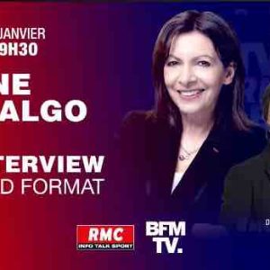 RMC/ BFMTV : Anne Hidalgo invitée ce jeudi d’Apolline de Malherbe