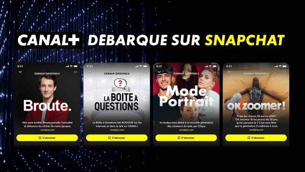 Snapchat et le Groupe CANAL+ annoncent leur partenariat