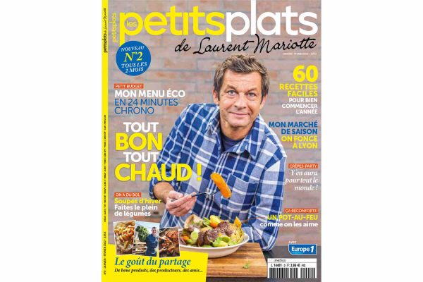 TF1 Licensing : «Les Petits Plats de Laurent Mariotte», meilleur lancement presse 2021