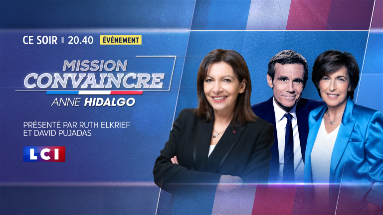 EXCLU / LCI : Anne Hildalgo, invitée de «Mission Convaincre» mardi 1er mars