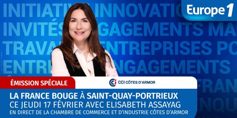 Europe 1 : «La France bouge» à Saint-Quay-Portrieux jeudi 17 février