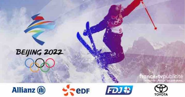 France Télévisions : 4 parrains sur les Jeux Olympiques de Beijing 2022 avec FranceTV Publicité
