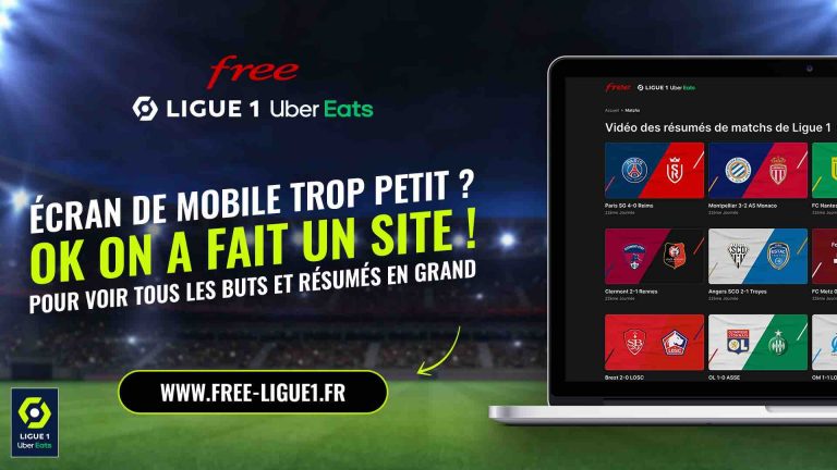 Free : lancement du site www.free-ligue1.fr