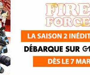 GAME ONE : l’animé «Fire Force», saison 2 inédite dès le 7 mars