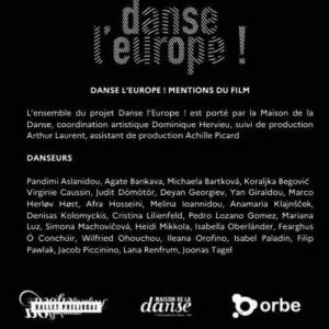L’application «Danse l’Europe!» l’Europe à danser