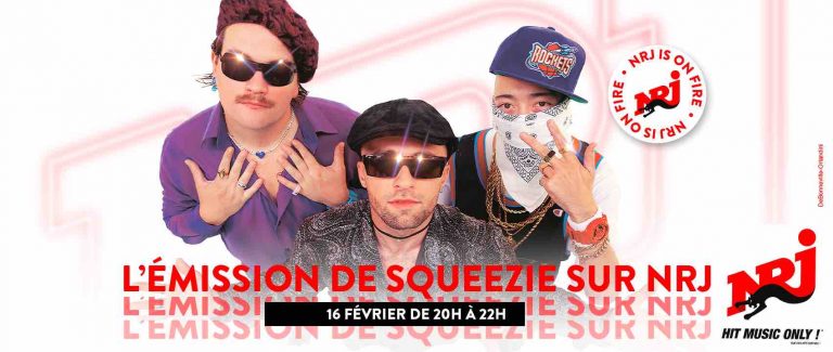NRJ : Squeezie de retour ce mercredi 16 février