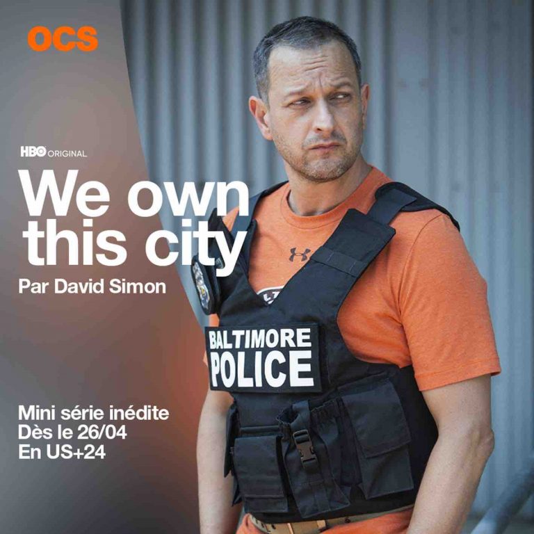 OCS : la nouvelle mini- série inédite «We Own This City» dès le 26 avril