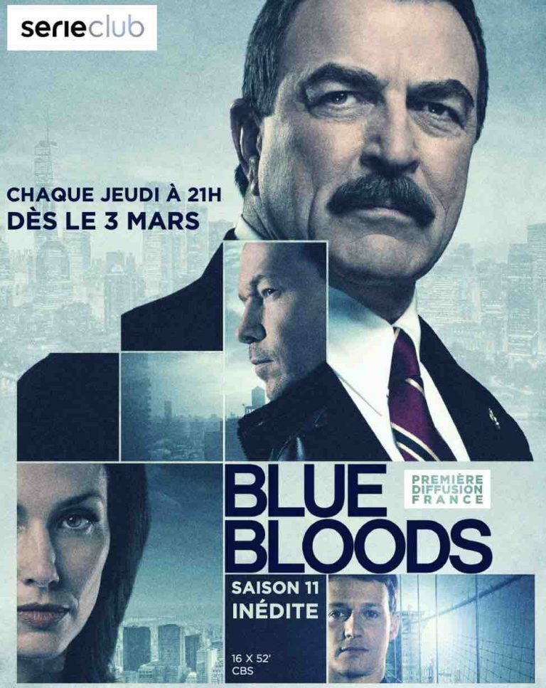 serieclub : «Blue Blood», saison 11 inédite dès le jeudi 3 mars à 21h00