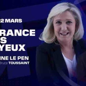 BFMTV : «La France dans les yeux» reçoit Marine Le Pen ce mardi 22 mars