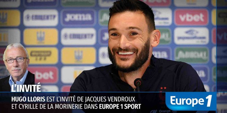 Europe 1 : Hugo Lloris est l’invité d’ «Europe 1 Sport» samedi 26 mars