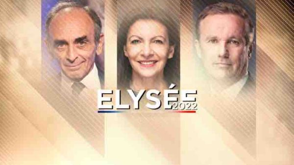 France 2 : «Elysée 2022» avec Eric Zemmour, Anne Hidalgo et Nicolas Dupont-Aignan jeudi 17 mars en direct à 20h40