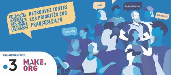France Bleu : Emmanuel Macron, invité spécial de l’émission «MaFrance» mardi 22 mars 2022