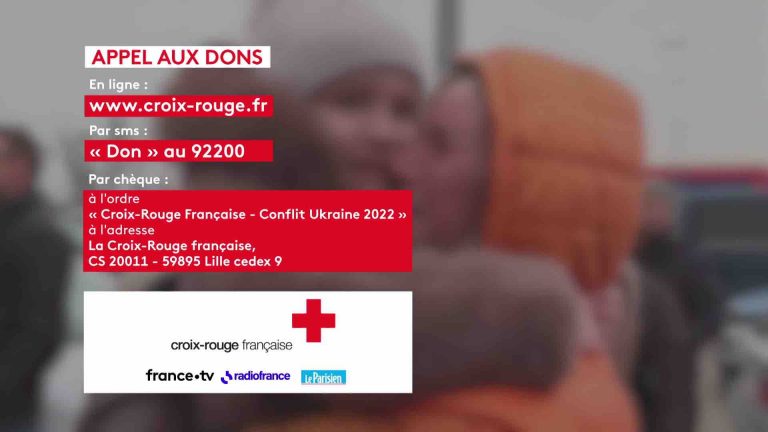 France Télévisions et Radio France engagés aux cotés de la Croix-Rouge française pour faire face à l’urgence humanitaire en Ukraine