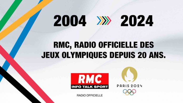 RMC, radio officielle des Jeux Olympiques de Paris 2024