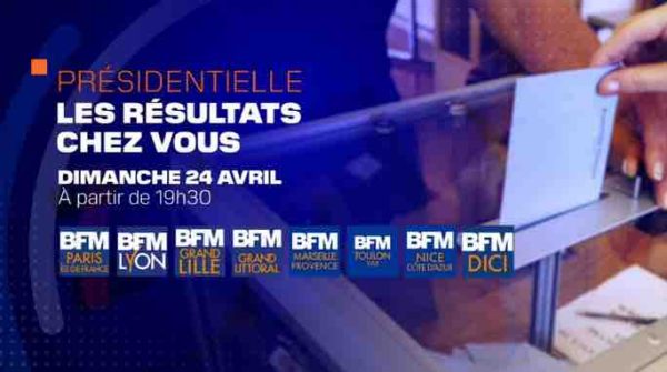 BFM Régions : édition spéciale second tour de l’élection le 24 avril