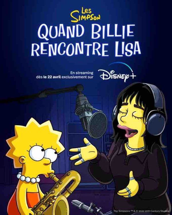 Disney+ : «Quand Billie rencontre Lisa», le nouveau court-métrage inédit des «Simpson» avec Billie Eilish