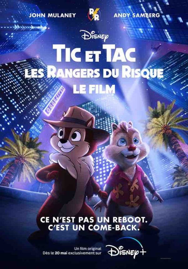 Le nouveau film original Disney+ «Tic et Tac, les rangers du risque» à partir du 20 mai sur la plateforme