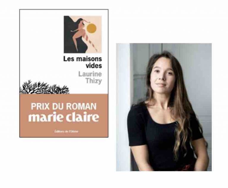 L’auteure Laurine Thizy remporte le Prix du Roman Marie Claire 2022