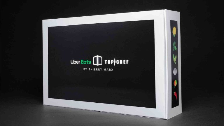 M6 Publicité renouvelle l’opération de la Boîte Noire Uber Eats, en collaboration avec Thierry Marx