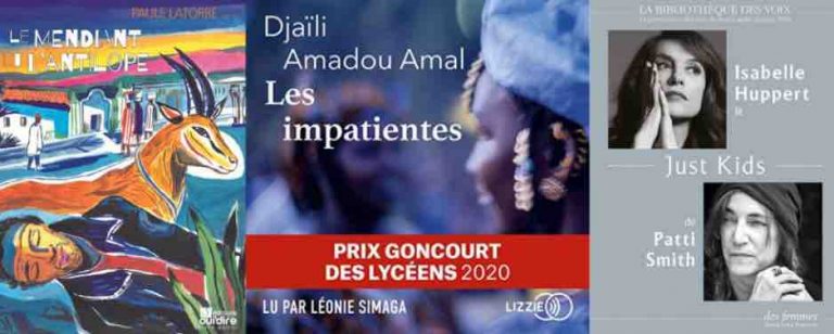 Prix du livre audio France Culture – Lire dans le noir : «Just Kids» de Patti Smith, «Le mendiant et l’antilope, de Paule Latorre, et «Les Impatientes» de Djaïli Amadou Amal, lauréates 2022