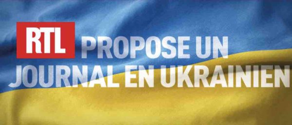 RTL propose un journal en ukrainien à destination des réfugiés