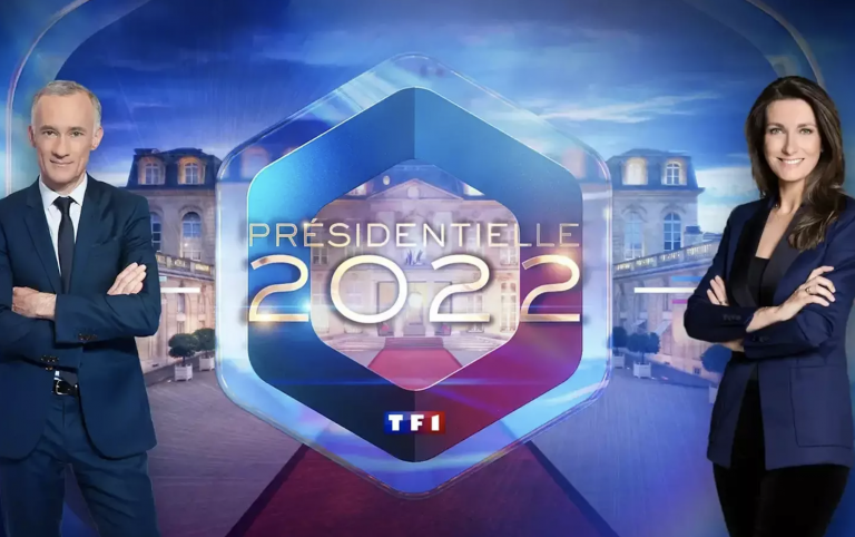 TF1 en tête des audiences télé du premier tour de la présidentielle