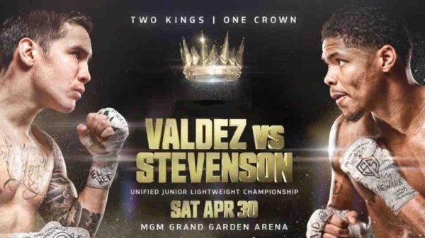 beIN SPORTS : le combat Stevenson vs Valdez dans la nuit du samedi 30 avril au dimanche 1er mai 2022