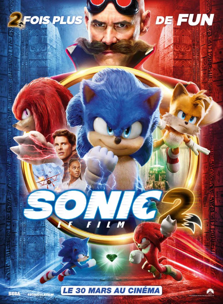 «Sonic 2 Le Film» en tête du box office