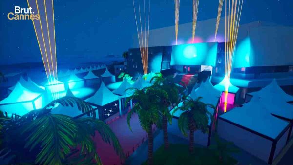 Brut. propulse le Festival de Cannes dans le métavers Fortnite