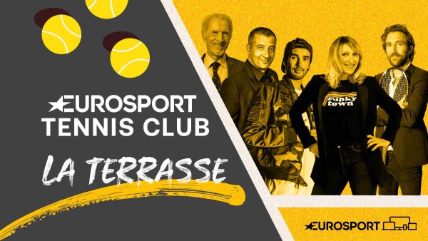 Eurosport ouvre sa terrasse tennis pour son émission quotidienne «Eurosport Tennis Club» du 22 mai au 5 juin 