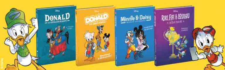 Unique Heritage Editions : sortie de quatre nouvelles collections de BD Disney le mercredi 18 mai