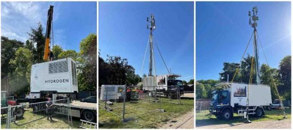 Bouygues Telecom innove pour les évènements culturels en plein air à Longchamp avec son BTruck 5G alimenté en hydrogène vert