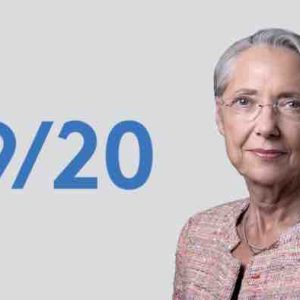 France 3 : la Première ministre Elisabeth Borne, invitée spéciale de l’édition nationale du «19/20» ce mercredi 8 juin 2022