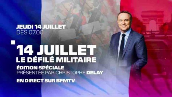 BFMTV : édition spéciale «défilé militaire du 14 juillet»