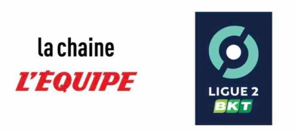 La chaine L’Équipe, diffuseur officiel de la Ligue 2 BKT